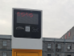 衡安無人值守稱重現場，靚麗的“小黃人”